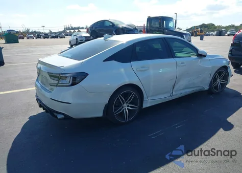 2020 Honda Accord Sport 2.0T из США, поврежденный, VIN 1HGCV2F3XLA025239